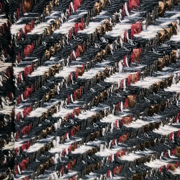 Women Coldwater Creek. Jacket. Black/White/Burgundy. Sz 20/22. - Picture 8 of 15